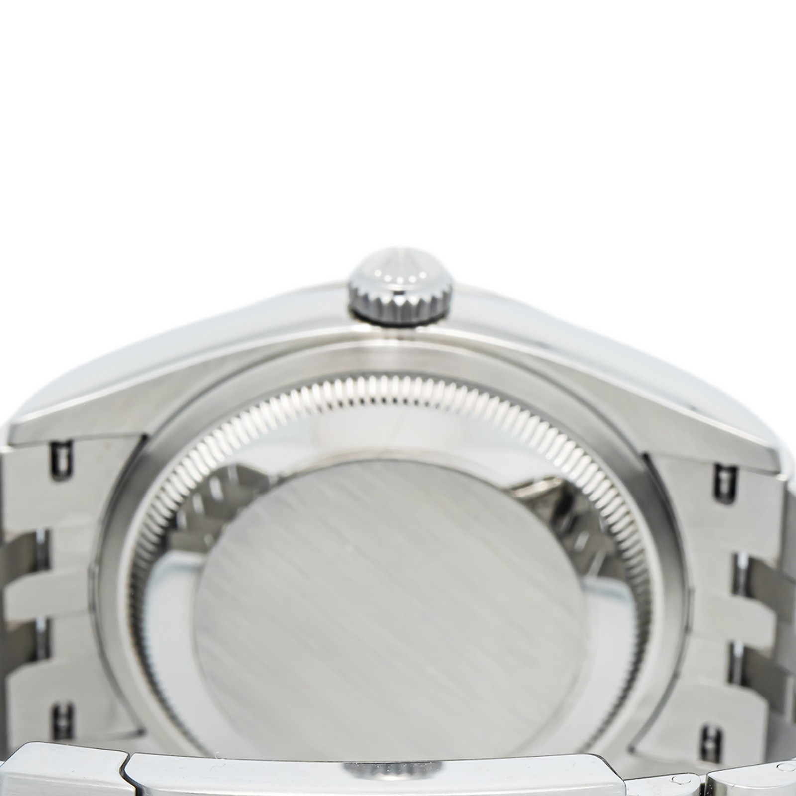 Rolex DateJust 126200 Jubilee Stainless Motif Blue Dial Auto Unisex Watch 36mm