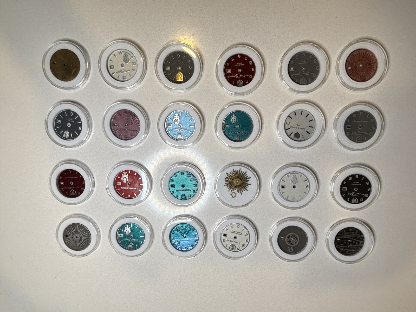 Tavish & Bishop Timepieces Bespoke Fiber Laser Engraved Watch Dials