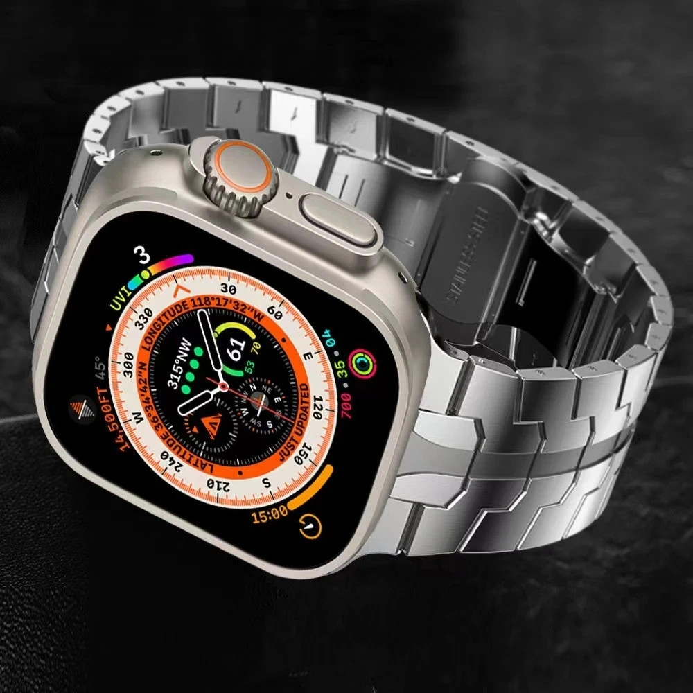 Metal Band+TPU Case For iWatch Ultra 3 Series 11 10 9 8 SE 38-49mm Kit Accessory