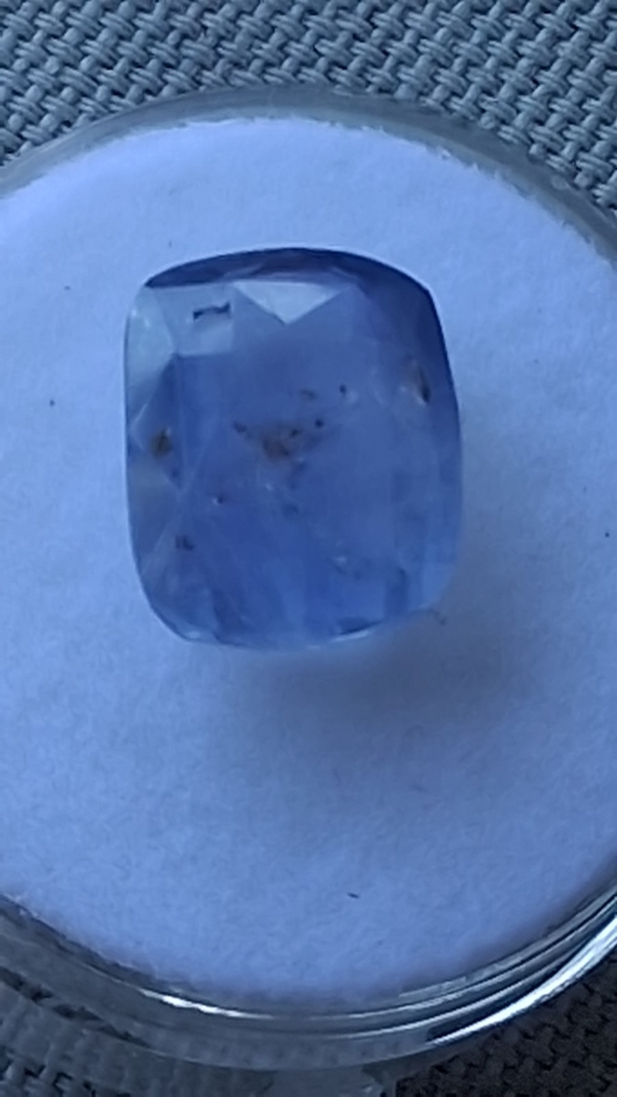 Natural Ceylon Sapphire 7.70ct Cushion Cut Color Change No Heat Lotus Sri Lanka