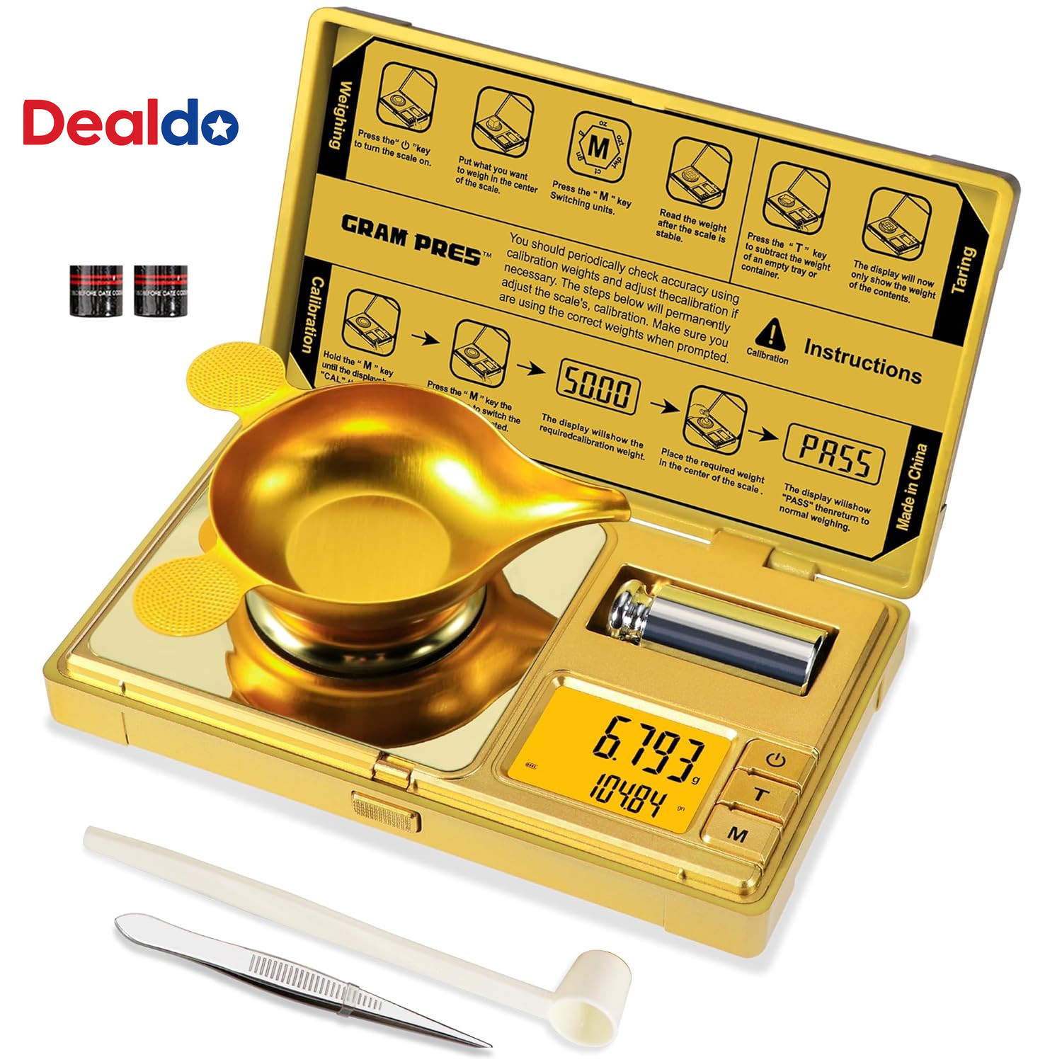 High Precision Milligram Scale,50G/0.001G Digital Mini Pocket Gram Scale,Mg Scal
