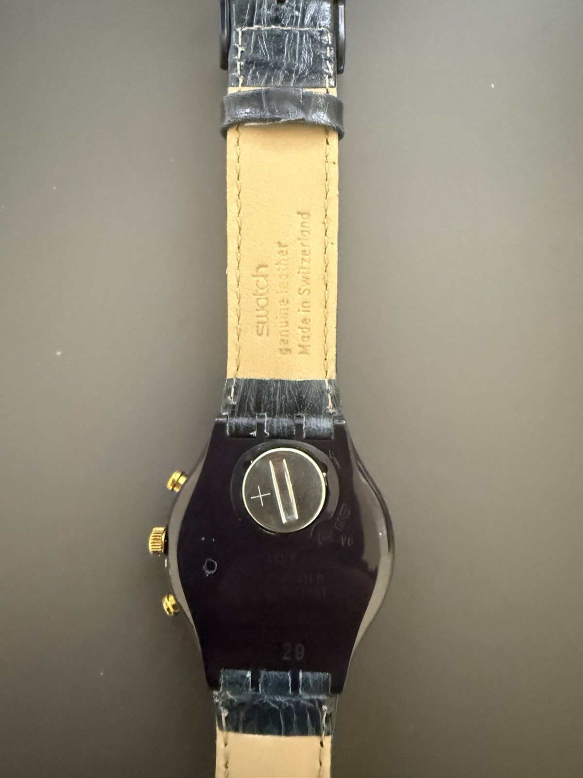 NOS Vintage Swatch “Timeless Zone” Chronograph Ref. SCN104 Unisex Wristwatch