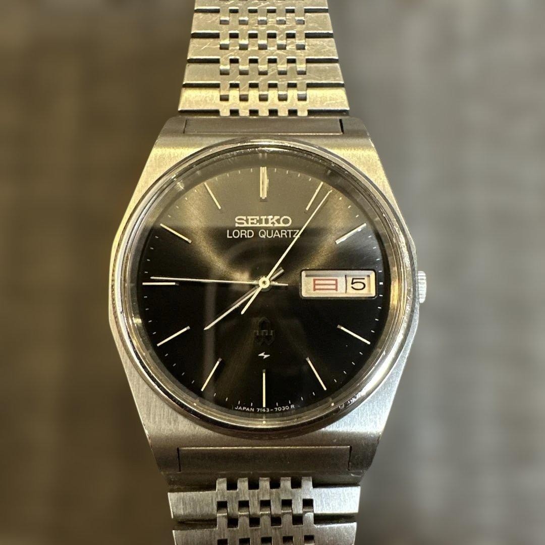 SEIKO LORD QUARTZ Watch Road Quartz excellent condition 7143 7020