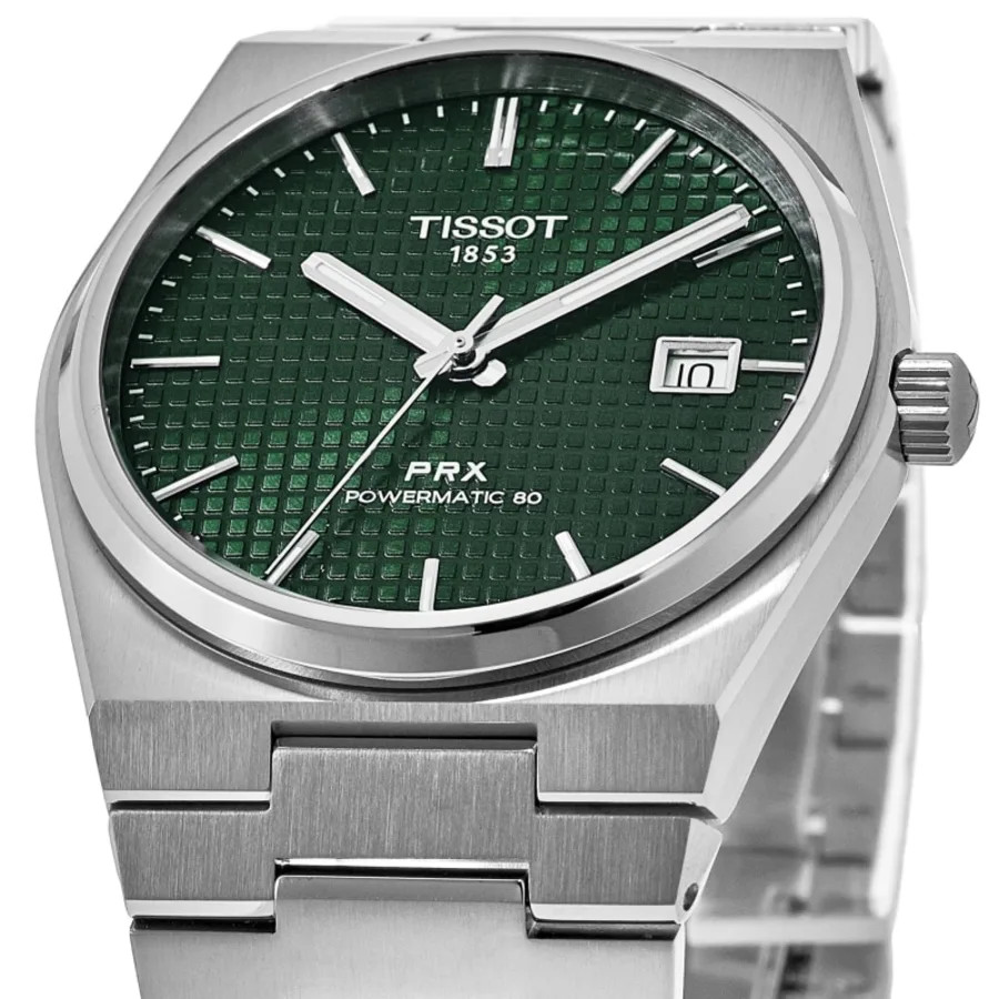 New Tissot PRX Powermatic 80 Automatic Green Men’s Watch T137.407.11.091.00