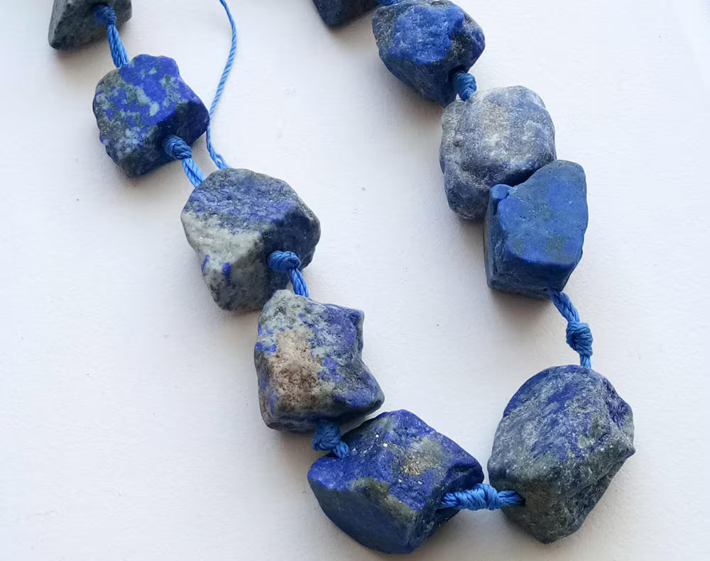 22-25mm Huge Raw Sodalite Stone, Natural Loose Rough Gemstone, Sodalite Rough