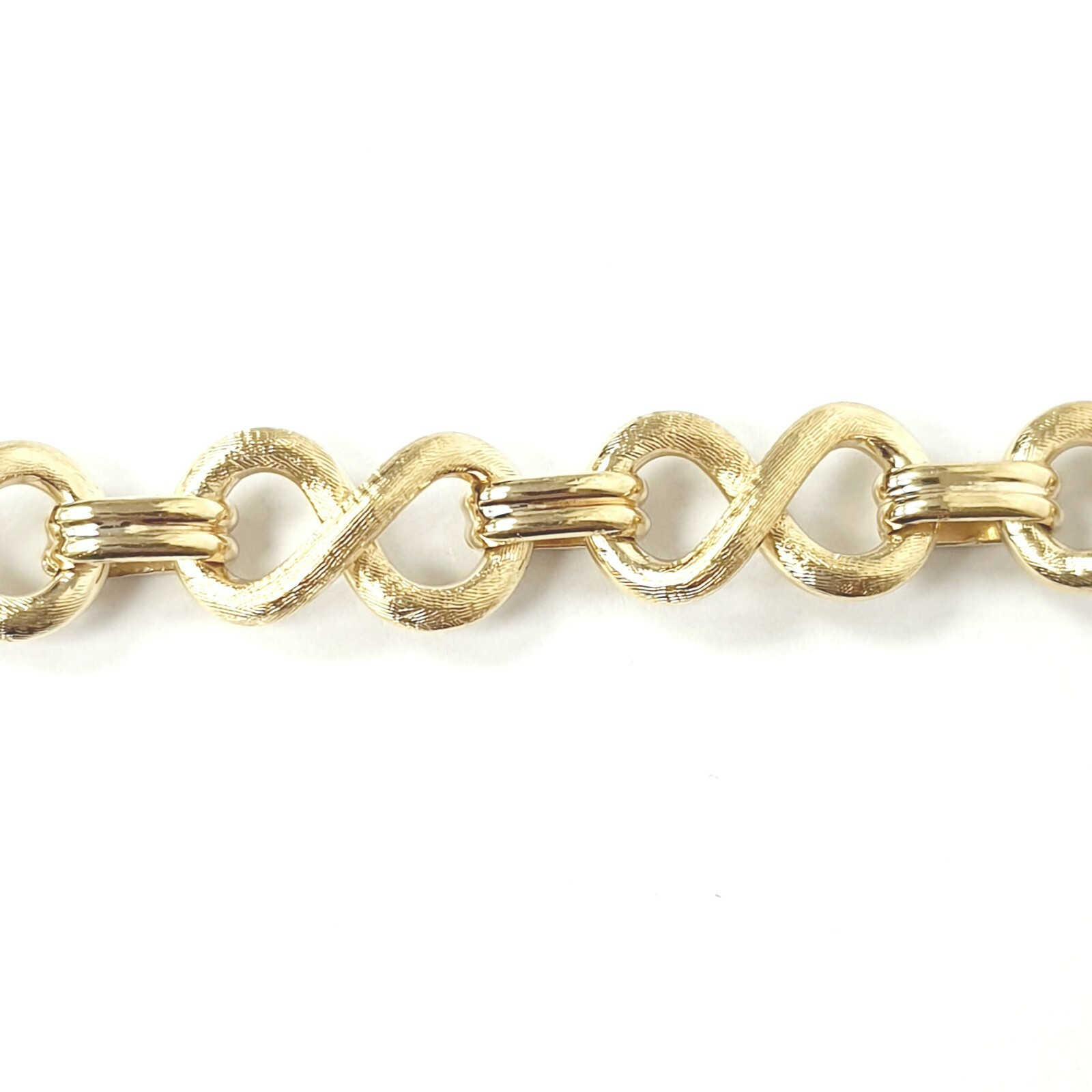9ct Gold Fancy Bracelet Solid UK Hallmarked 8 Inches 25.8g