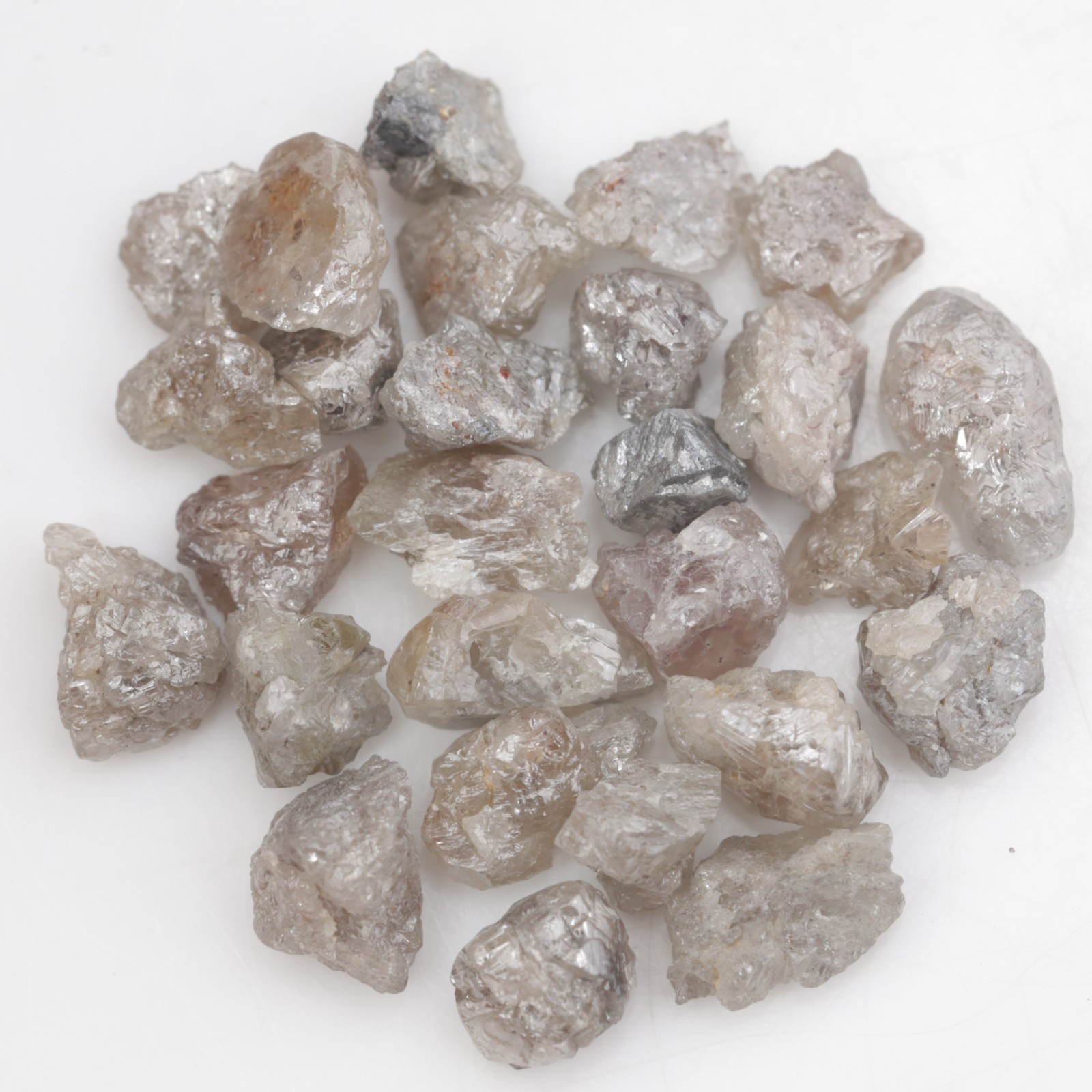 10.00 Ct Natural Loose Uncut Diamond Brown Colored Diamond For Custom Jewelry.