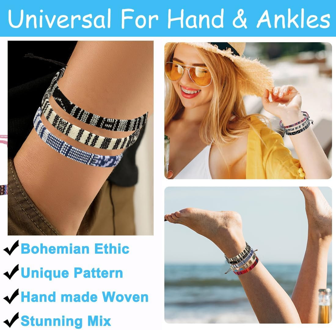 Surfer Beach Bracelet Set Men and Women, Bracelets For Men, Handmade Boho Bracel
