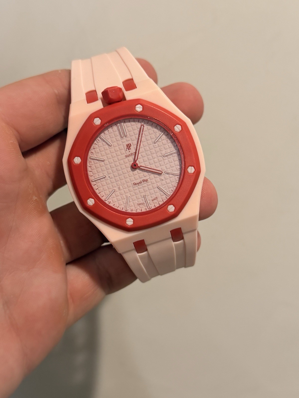 Swatch x AP – Otto Rosso – Watch & Band Only