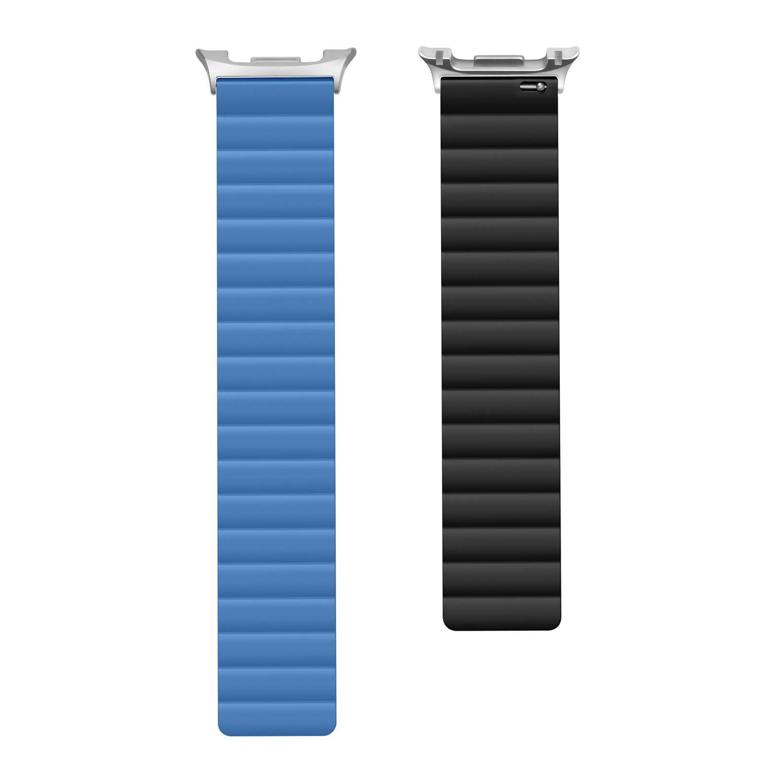 Magnetic Sporty Silicone Strap For Samsung Galaxy Watch 8/8 Classic/Ultra 2025