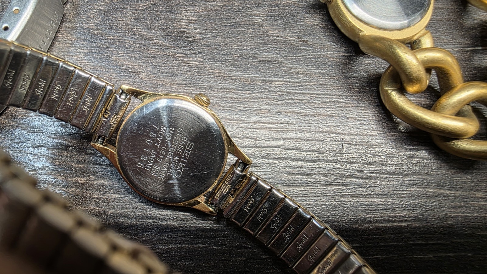 Lot Of 10 Womens Untested Citizen Seiko Klein Watch Gold Stainless Steel Brass