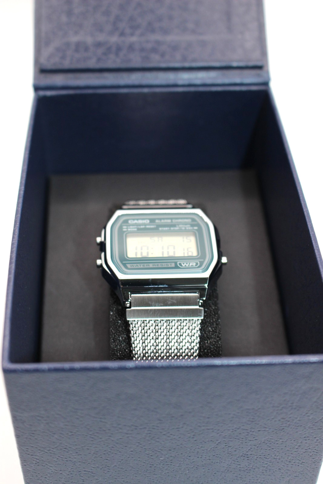 CASIO CLASSIC Series A158WEM-3JF Digital Unisex Green Dial Stainless Steel Resin