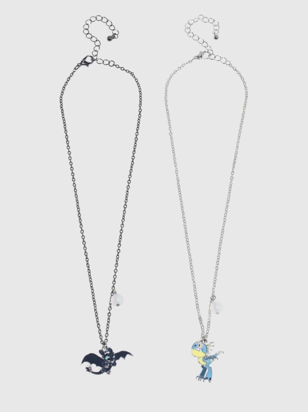 How To Train Dragon Chibi Toothless & Stormfly BF Necklace or Earring Set New