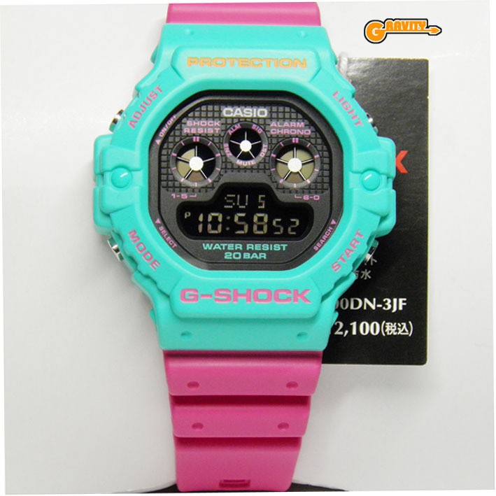 G-Shock DW 5900DN 3JF Psychedelic Multicolor Neon CASIO (Casio) ( ) Excellen