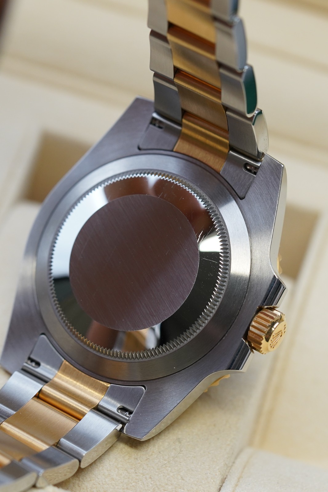 Rolex Submariner 116613LB ‘Bluesy’ Men’s Two Tone 18k Gold Blue Dial Watch
