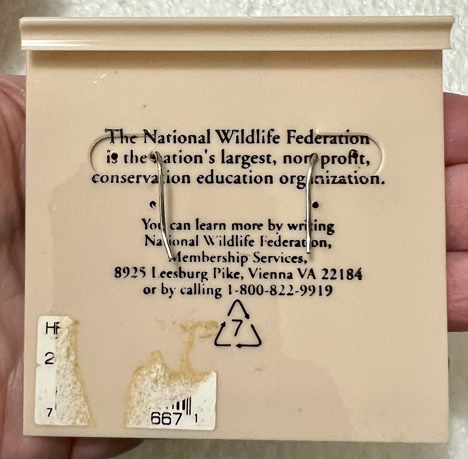 1990s Sterling Silver NWF National Wildlife Federation DOLPHIN Earrings 6g w/Box