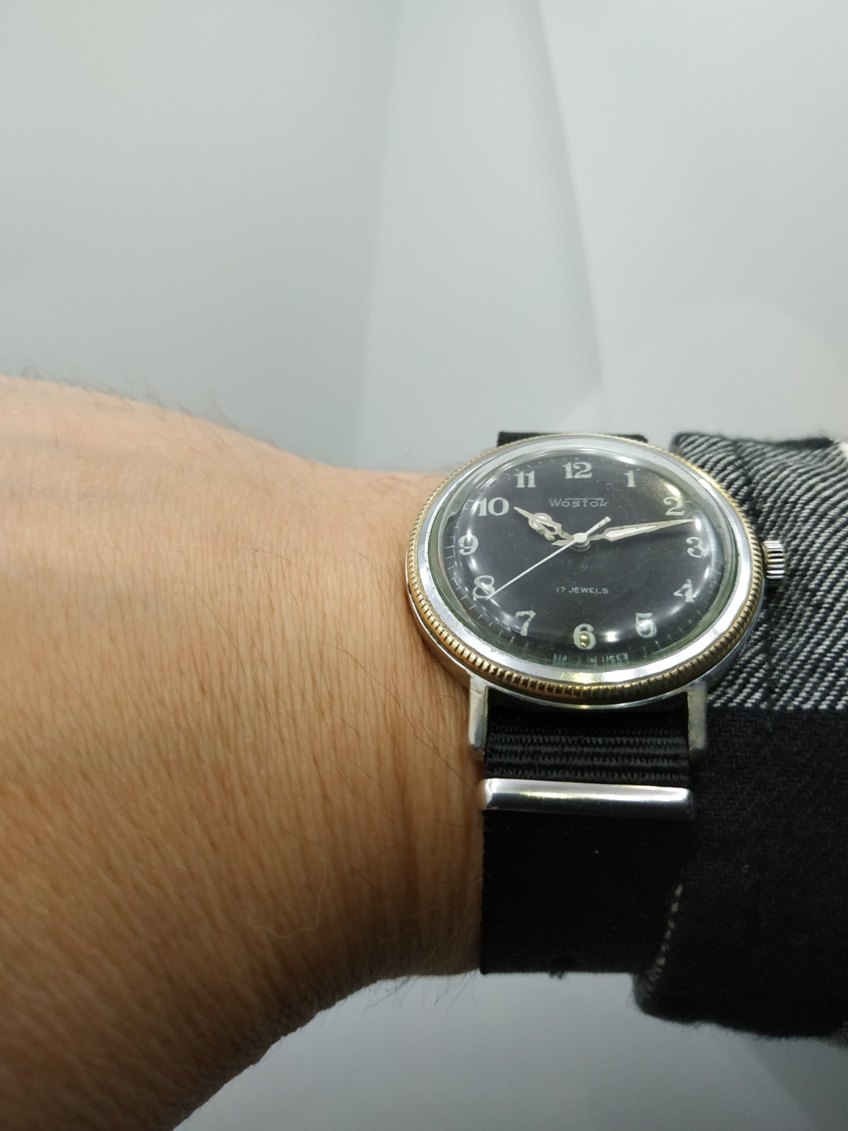 Men’s Classic Retro Watch Wostok Vostok Vintage Made in USSR Mechanical Soviet