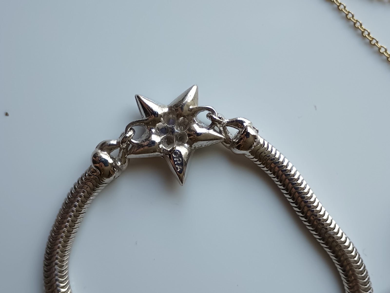 vintage ora bracelet and matching pendant/earrings (not signed)