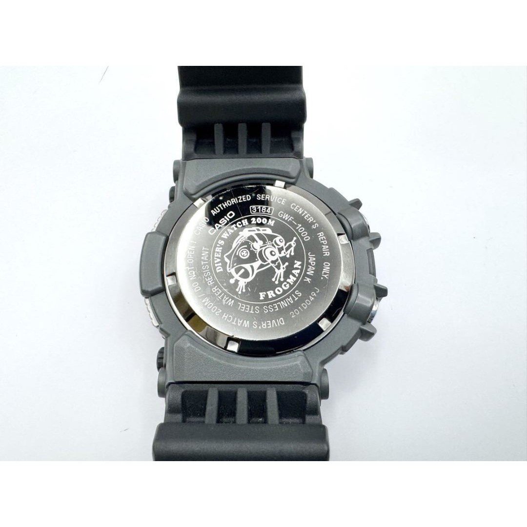 Cleaned CASIO G-Shock Frogman GWF 1000 Men’s Wristwatch Radio Solar Digital