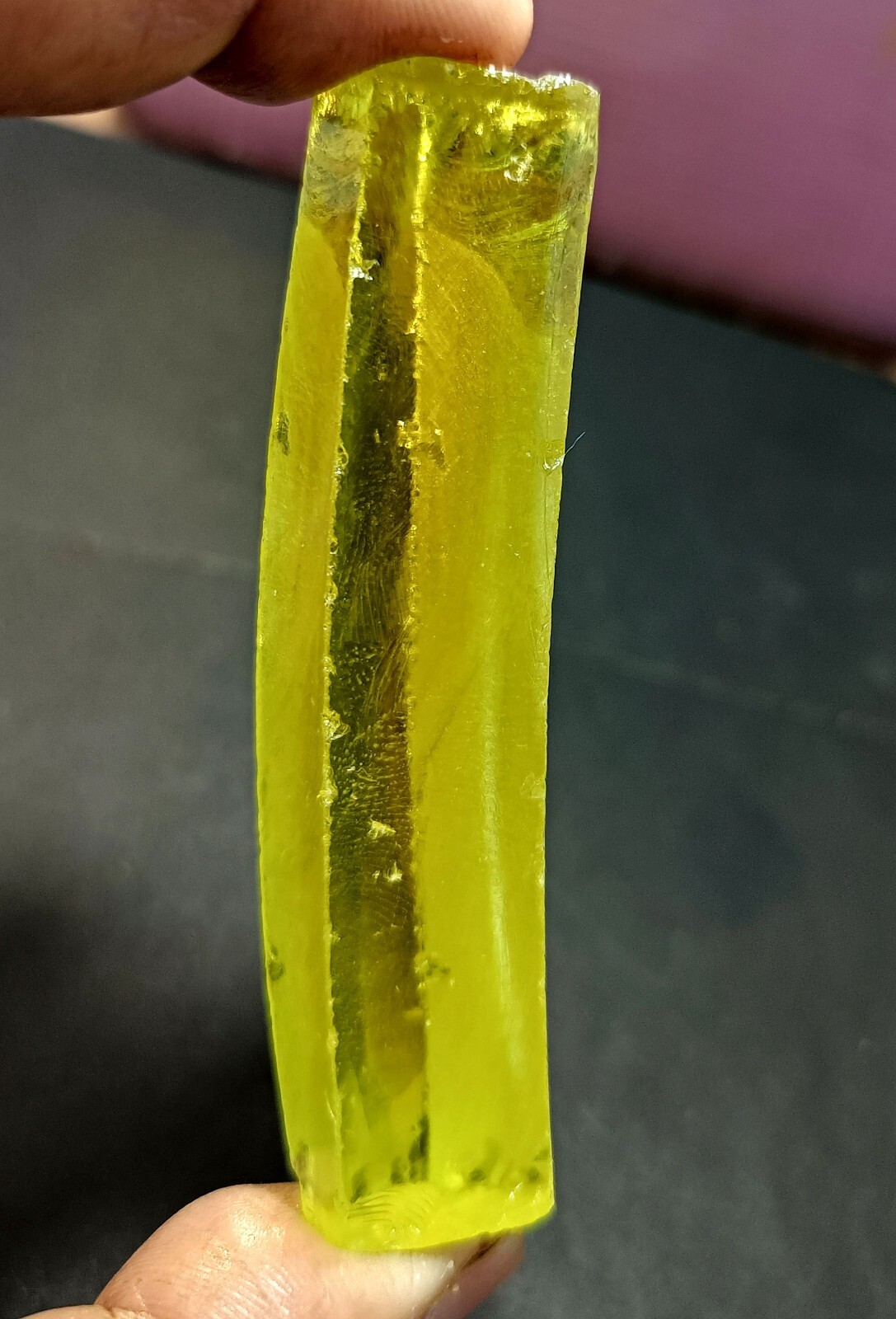 EGL Certified 500. 20 Ct NATURAL LEMON Zircon Rough Cambodian Loose GEMSTONE