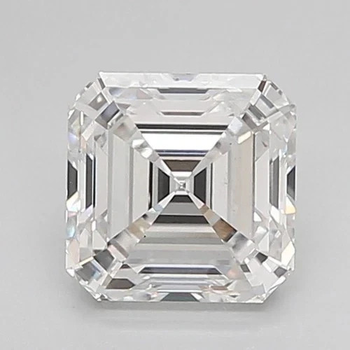6.14 Cts ASSCHER Cut IGI Certified Lab Grown CVD Diamond G Color VS1 Clarity