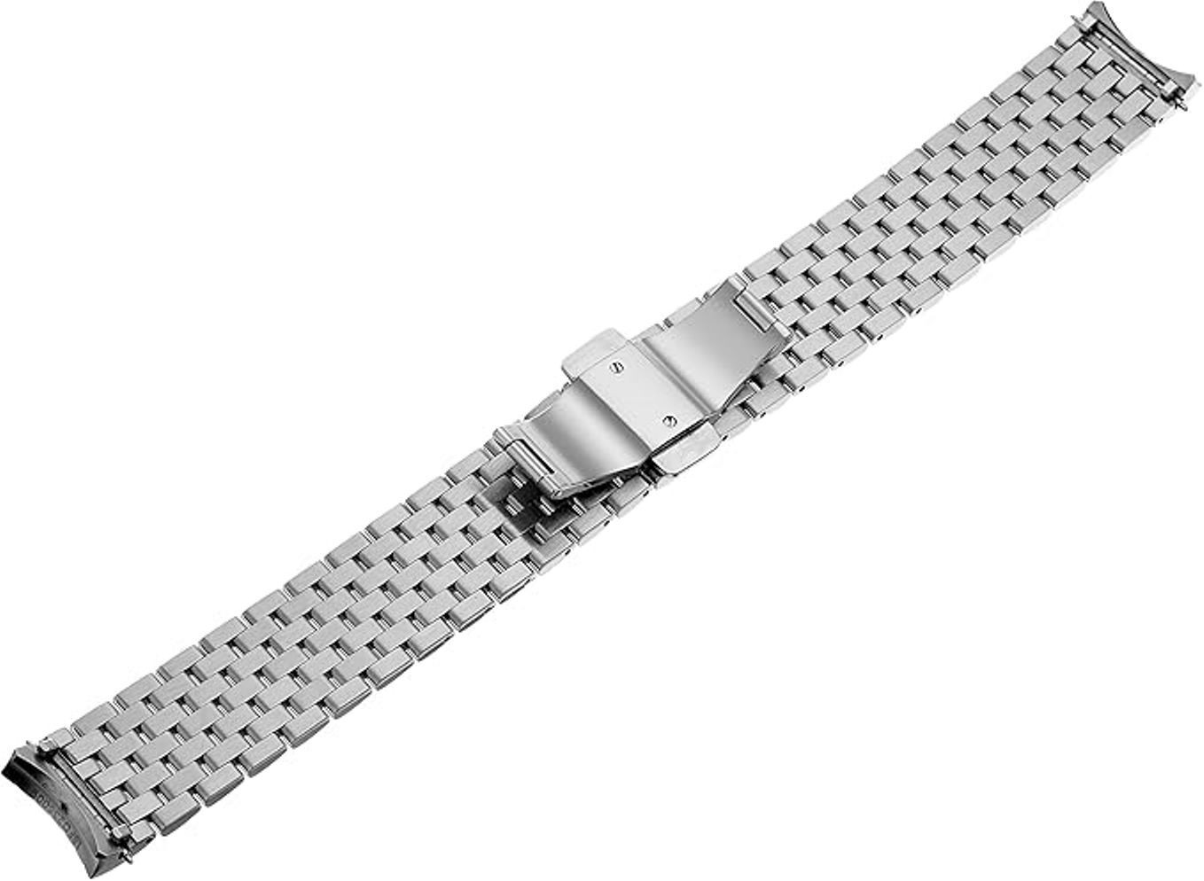 MICHELE Gracile 18MM Seven Link Stainless Steel Watch Band MS18FO235009 $345