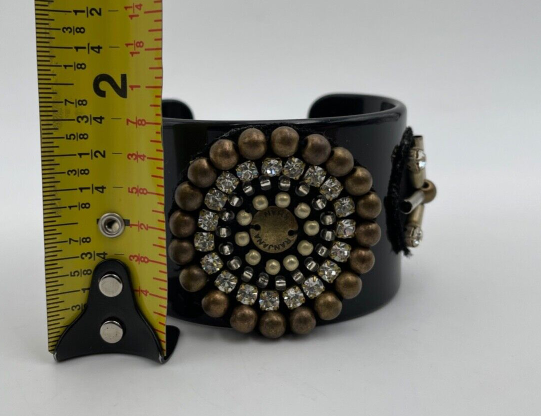MSRP $69 – New Ranjana Khan RK Rhinestone Cuff Bracelet The Limited Jewelry