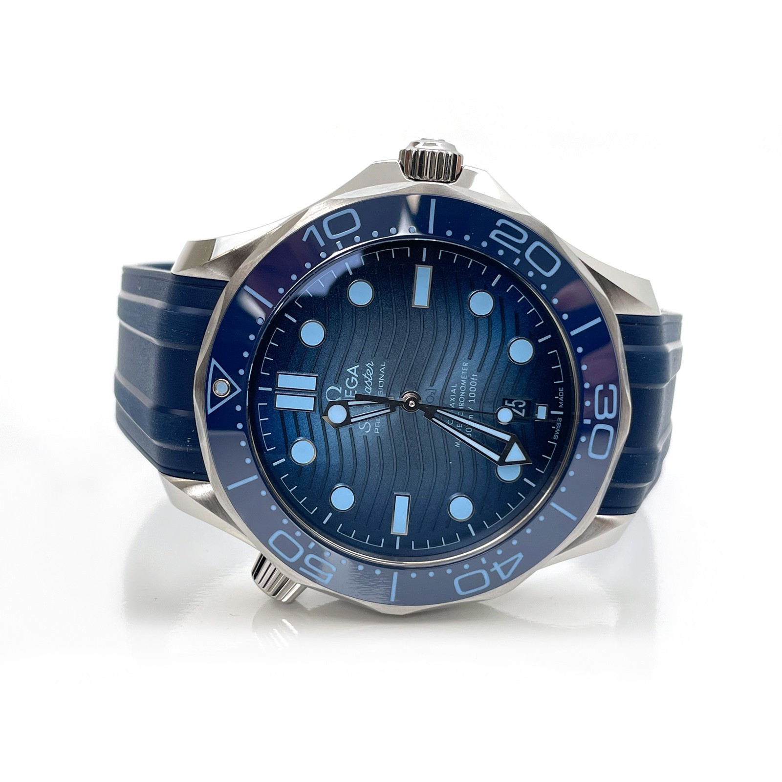 OMEGA Seamaster Diver 300M Summer Blue – Full Set – 210.32.42.20.03.002