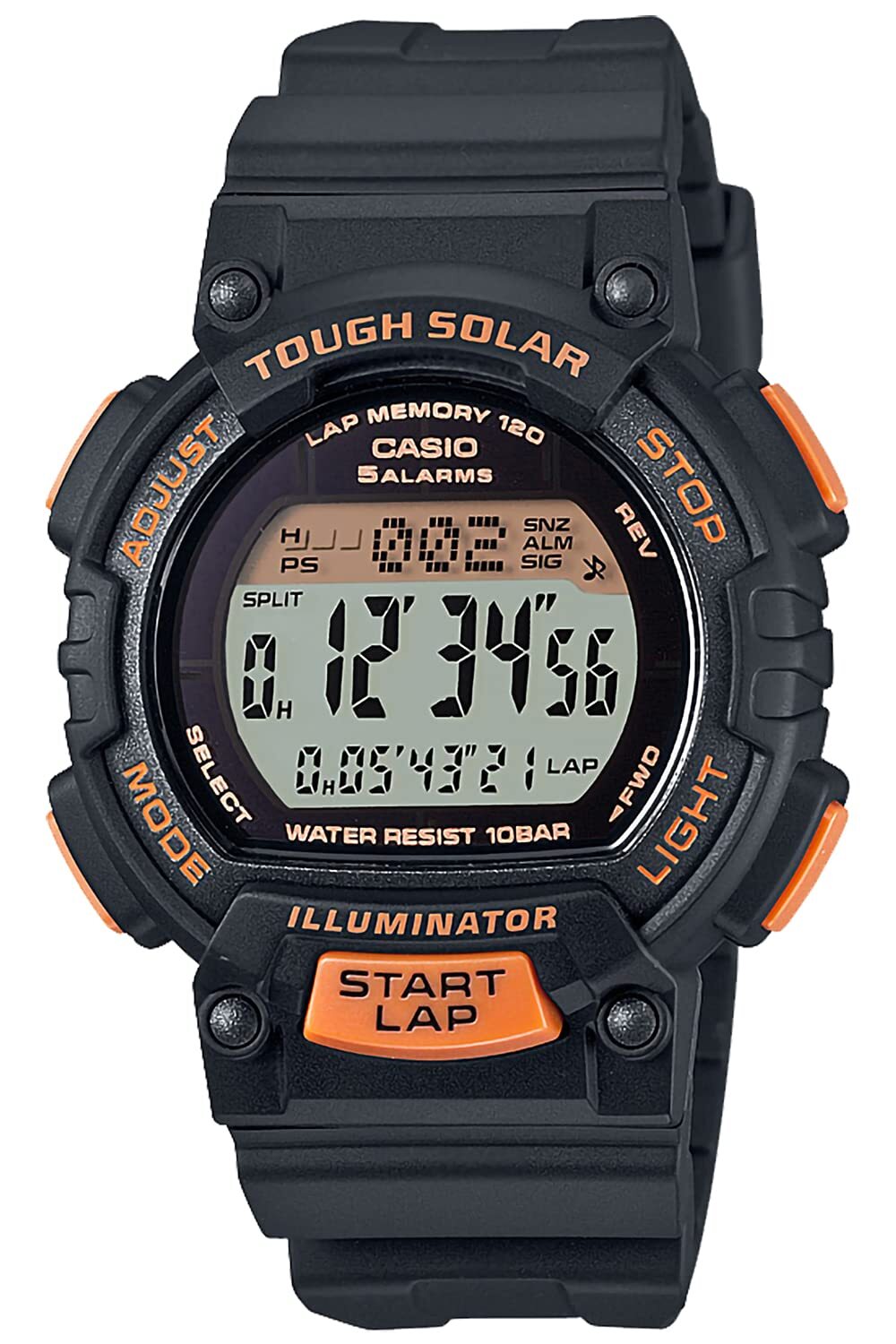 CASIO Collection STL-S300H-1BJH Solar Women’s Watch Orange Blister Pack NEW