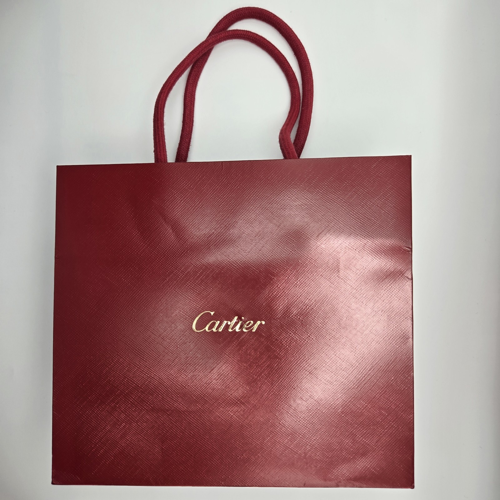 Cartier Love Ring Small Model Size 57 Yellow Gold Au 750 W/ Receipt Certificate