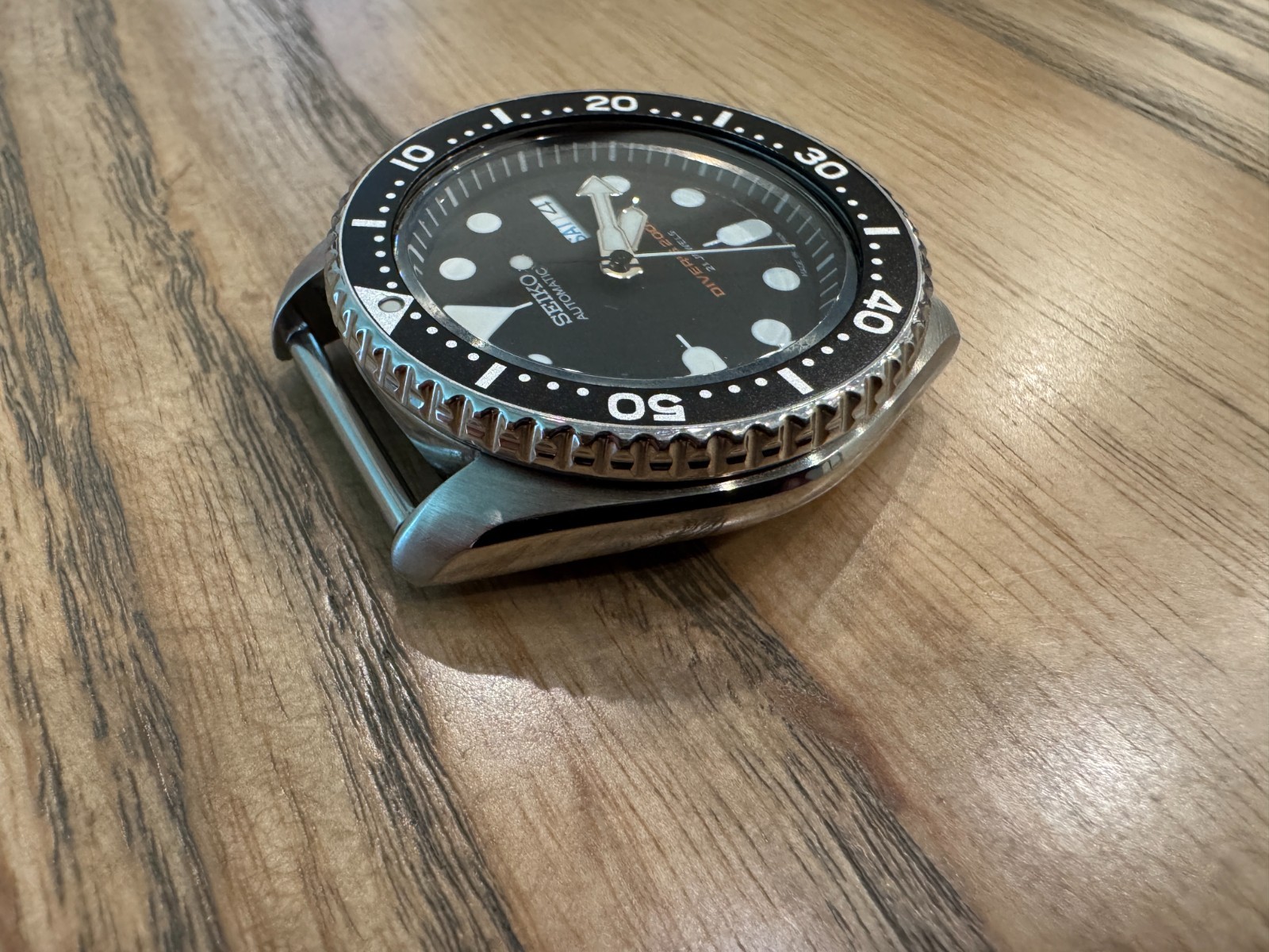 Seiko SKX007J Automatic Dive Watch 7S26-0020 Made in Japan Black 200m Diver