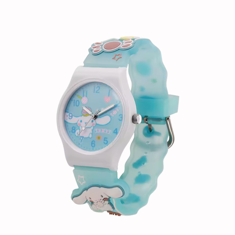 Sanrio Kid’s Quartz Watch, Hello Kitty, Kuromi, Cinnamoroll, Little Twin Stars,