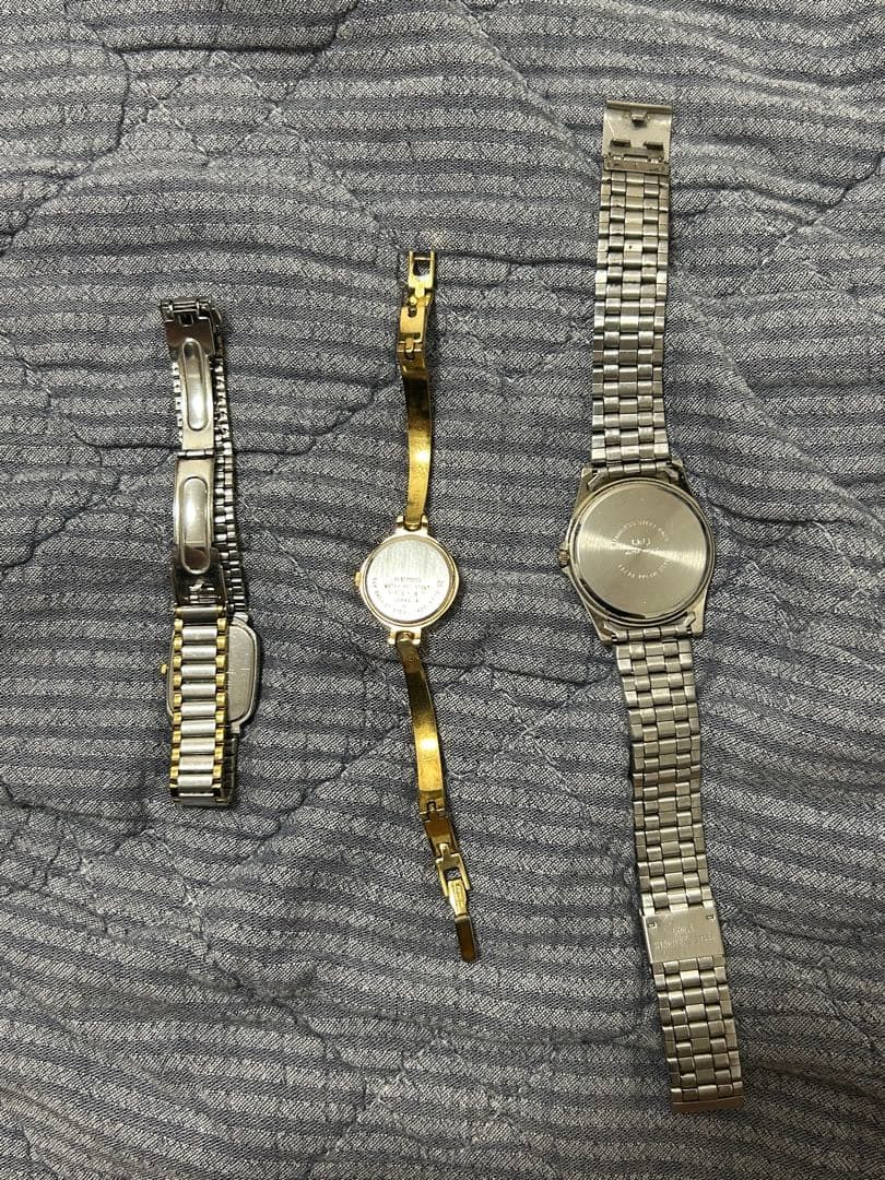 SEIKO CITIZEN Q & Q 3-piece set (bulk sale)