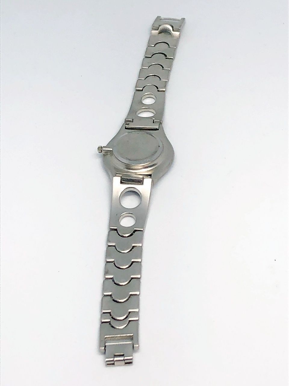 Calvin Klein Watch Ladies 3 Hands Dial Blue New Working Item