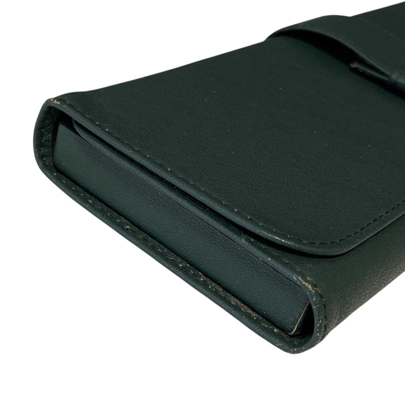Audemars Piguet Watch Travel Case Green Leather Pouch Box Set 25.5cm #03