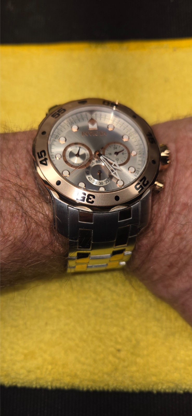 48mm Invicta Pro Diver SCUBA 13672 Master of the Oceans Quartz Chronogragh Steel