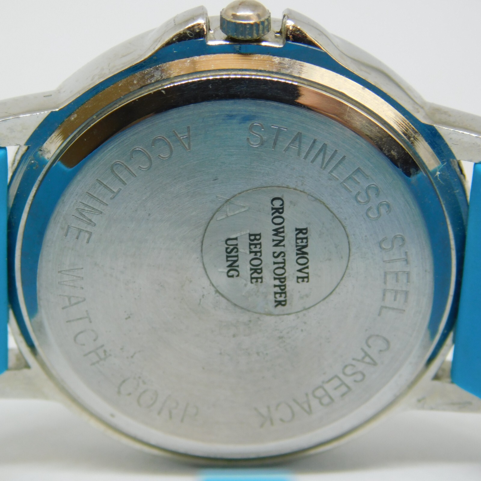 Accutime Watch Corp. Sea Theme Quartz Analog Women’s Watch New Battery