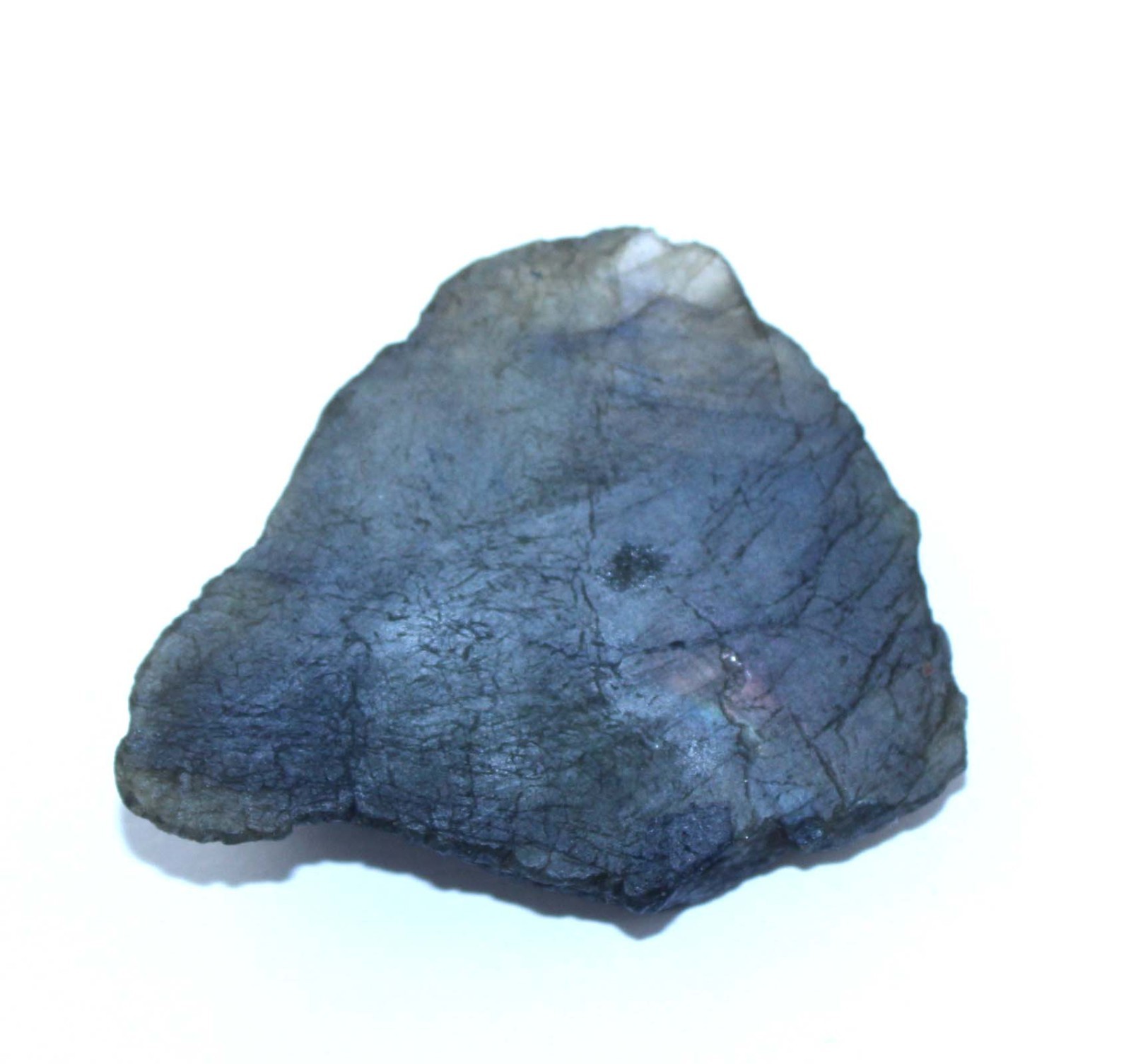 94.70 Ct Natural Labradorite 45 x 37 mm Gemstone Slab Rough Birthday Offers