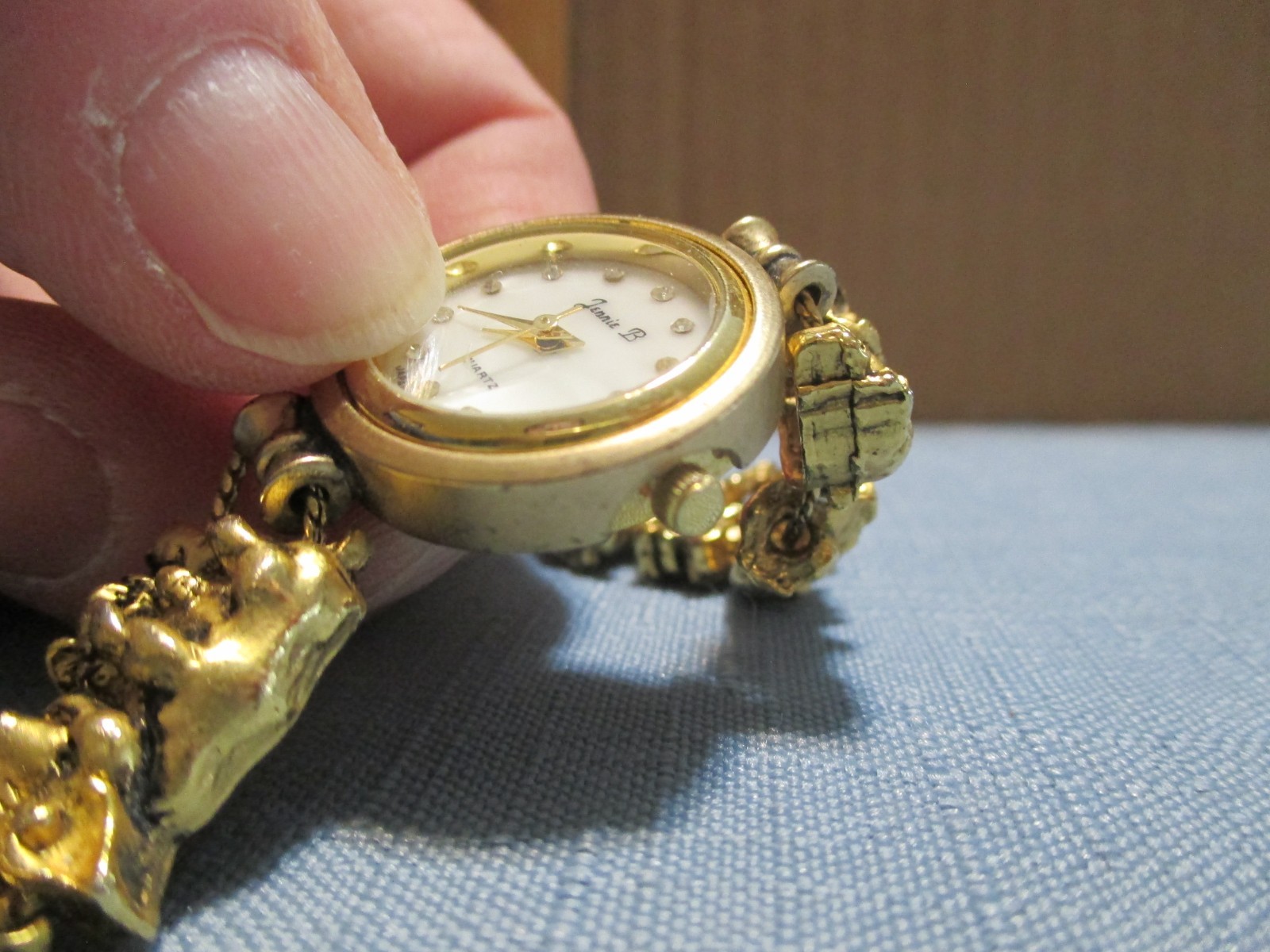 Women’s Jennie B Pig Watch Band Slide Charm Bracelet 24mm