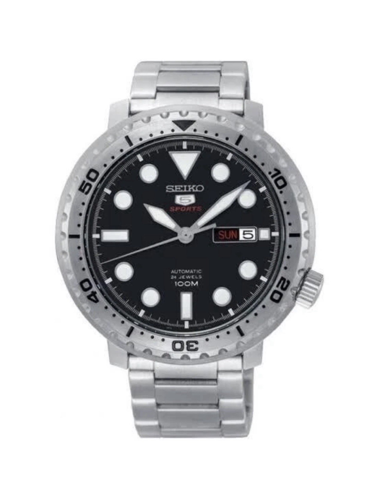 Seiko 5 Sport Bottle Cap 100M Automatic SRPC61K1 4R36 New
