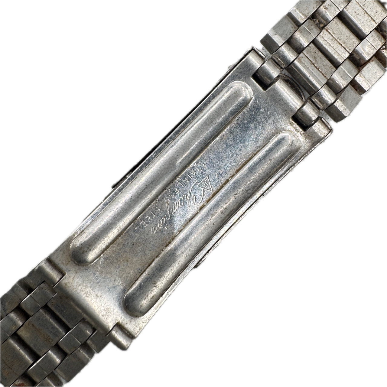 Vintage 21.5mm JB Champion Men’s Wristwatch Band Stainless Steel Wyler USA