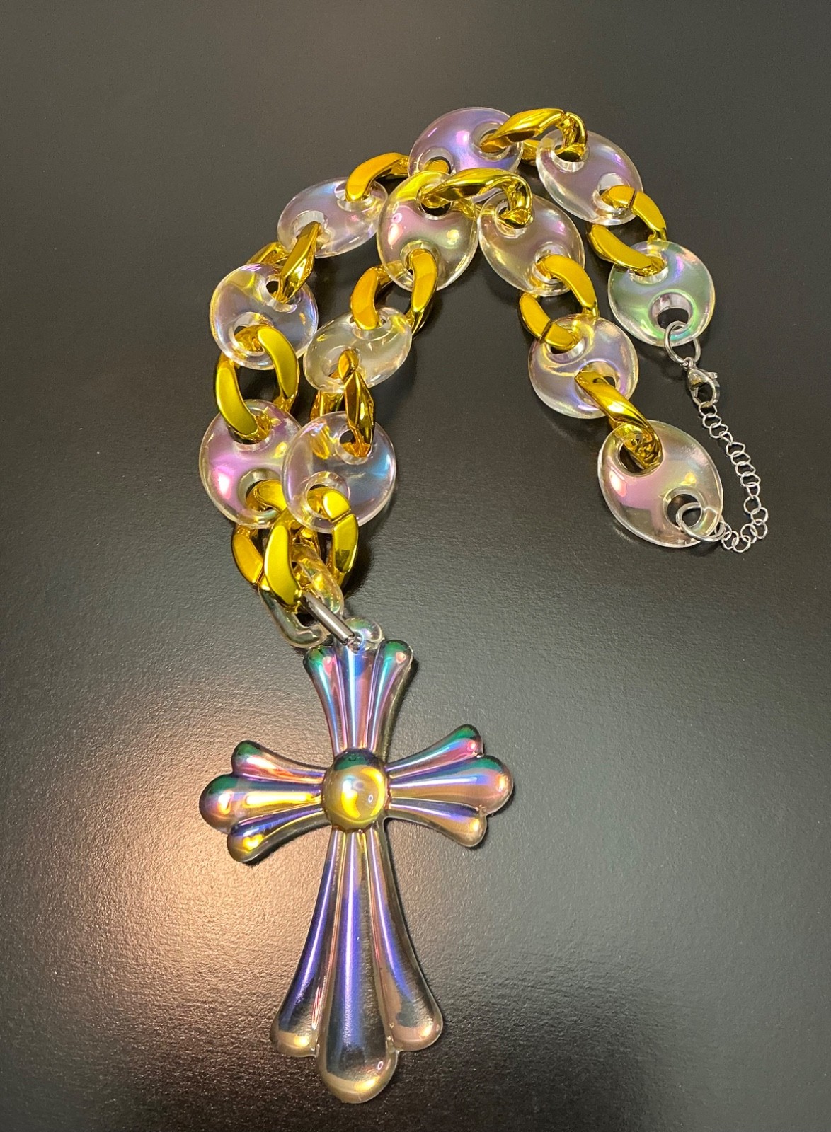 Hip Hop Necklace & Cross Pendant New Men Women Teen Jewelry