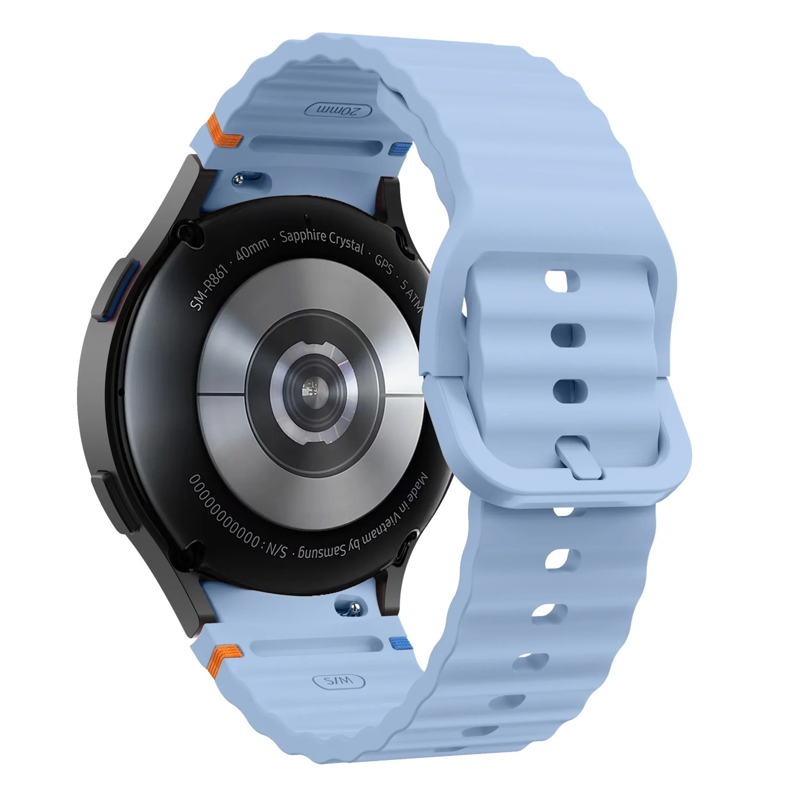 Strap For Samsung Galaxy Watch 7/6/5/4/FE 40/44/47mm Silicone Sport Watch Band
