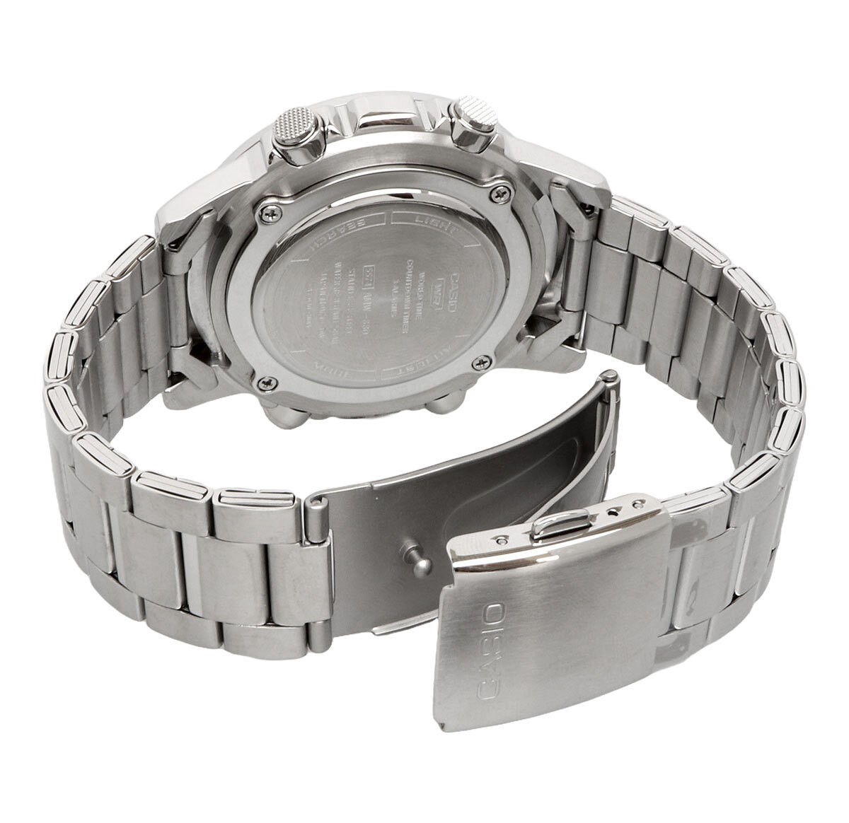 CASIO AMW-880D-2A1V Men’s Ana-Digi World Time Quartz Watch Blue New