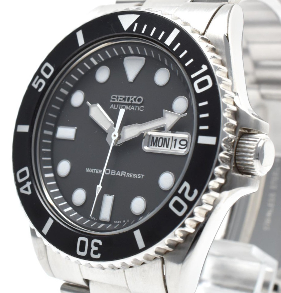 [Near MINT] SEIKO 7S26-0040 42mm Diver Black Dial Day/Date Men’s Automatic Japan