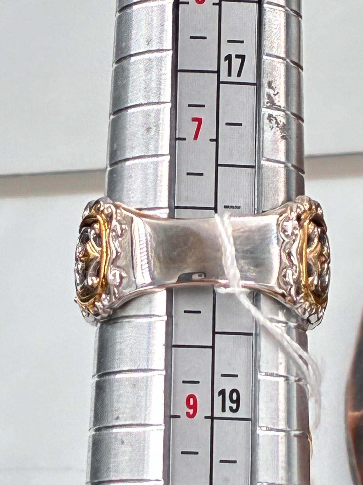 Michael Valitutti Gems en Vogue Color Change Garnet Gold Silver Palladium Ring 8