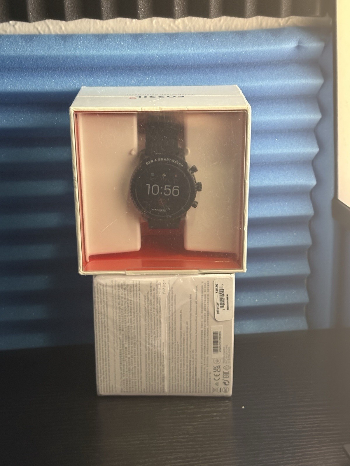 Fossil Gen 4 Smartwatch Q Explorist Black Silicone Sealed!! SMARTWATCH!! FOSSIL