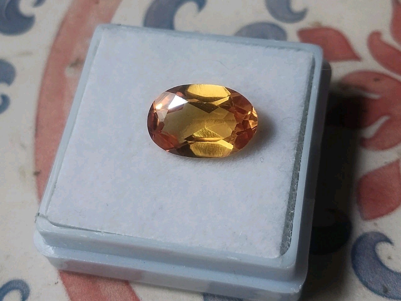 4.60ct Natural Padparadscha Sapphire Oval Certified Unheated 11.7×7.1×5.7mm