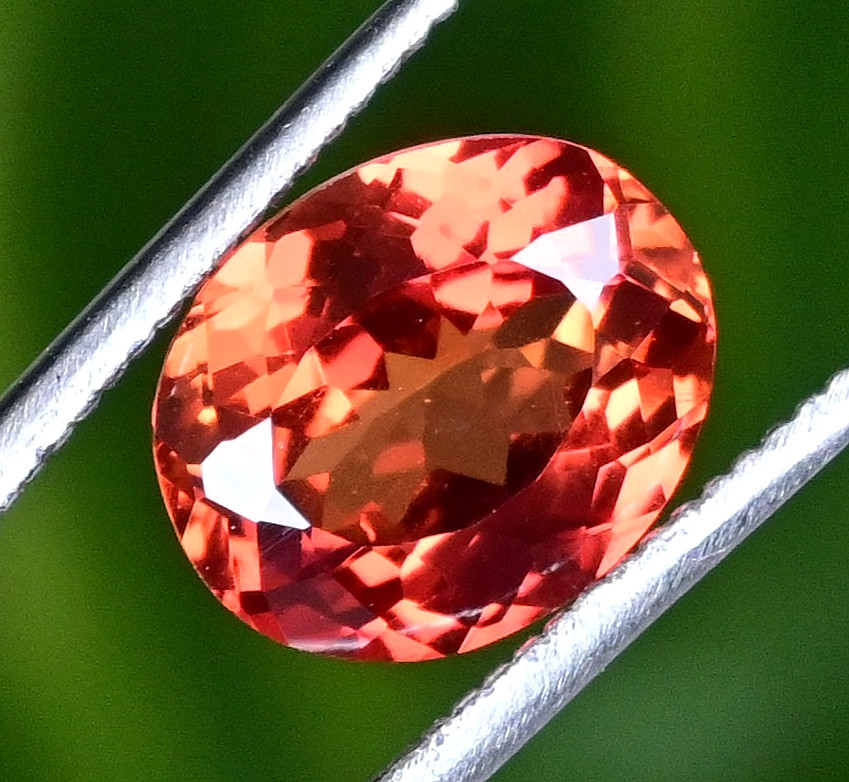 4.20 Ct Natural Myanmar Orange Spinel Oval Cut Certified Flawless Rare Gemstone