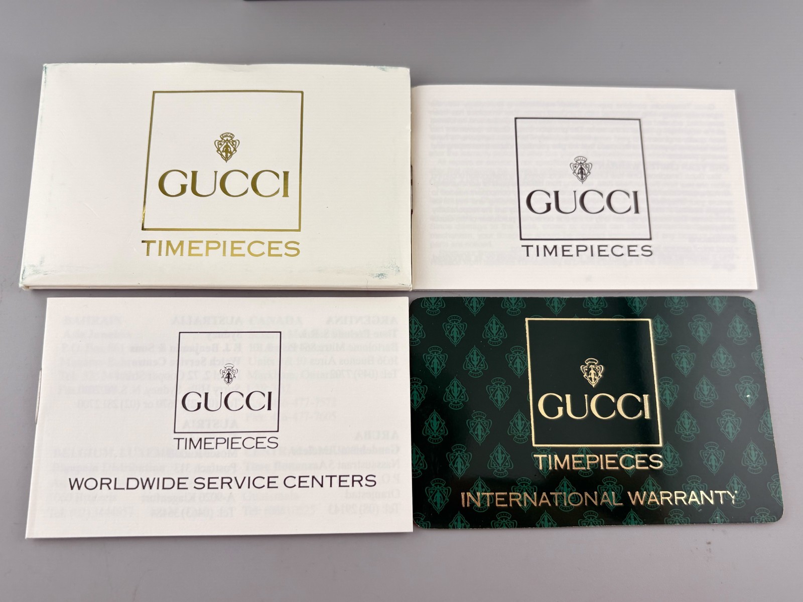 [MINT W/Paper] Gucci Change Bezel 11/12.2 Women Watch Gold 12 Colors
